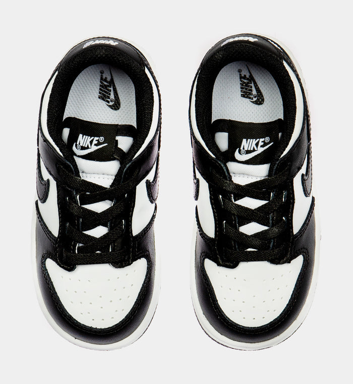 Dunk Low Retro Infant Toddler Lifestyle Shoe (White/Black)