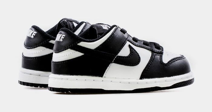Dunk Low Retro Infant Toddler Lifestyle Shoe (White/Black)