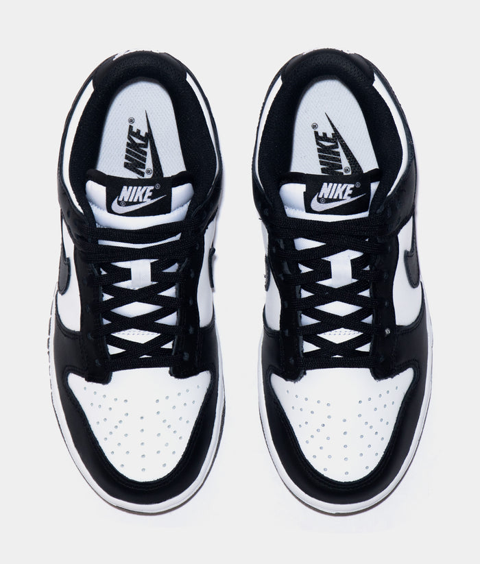 Dunk Low Retro Womens Lifestyle Shoes (Black/White)