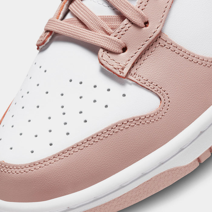 Dunk Low Womens Lifestyle Shoes (White/Rose Whisper)