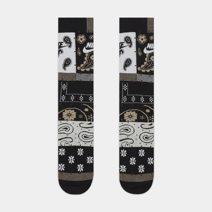 Everyday Essentials Crew Mens Socks (Black)