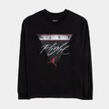 Flight GFX Womens Long Sleeve Shirt (Black)