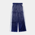 Flight Velour Wide Leg Womens Pants (Blue)
