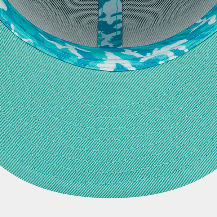 Florida Marlins Monocamo 59Fifty Mens Fitted Hat (Teal)