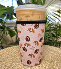 Football And Leaves Cup Cozie