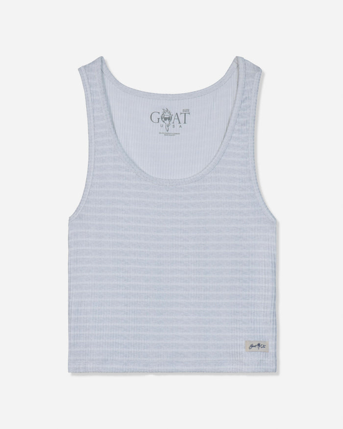 Front of pale gray heather pajama tank#color_pale-gray-heather