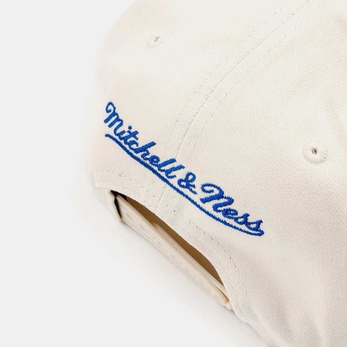 Golden State Warriors Retro Snapback Mens Hat (Beige)