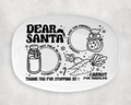 GOOD Dear Santa Plate UV DTF Transfer