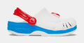 Hello Kitty Classic Clog Infant Toddler Sandals (White/Red)