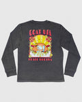 Pepper long sleeve with hippie goat design