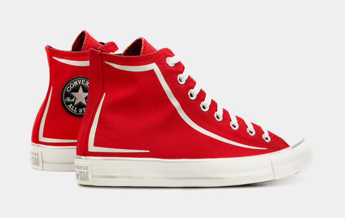 Ho City High Red All Star Mens Lifestyle Shoes (Red)