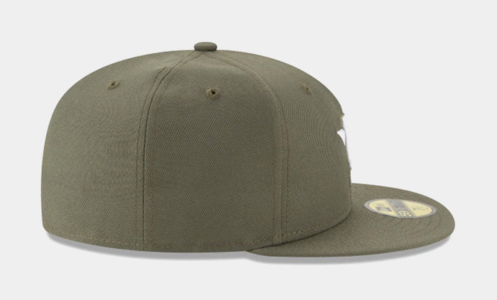 Houston Astros 59Fifty Fitted Hat Mens Hat (Olive)