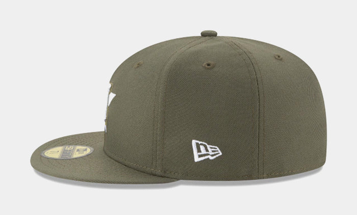 Houston Astros 59Fifty Fitted Hat Mens Hat (Olive)