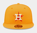 Houston Astros State Fruit 59FIFTY Fitted Cap Mens Hat (Yellow)