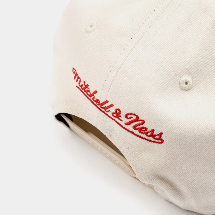 Houston Rockets Retro Snapback Mens Hat (Beige)