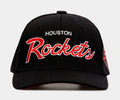 Houston Rockets Team Script 2.0 Mens Snapback Hat (Black)