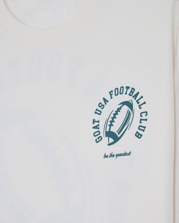 GOAT USA Football Club left-chest graphic