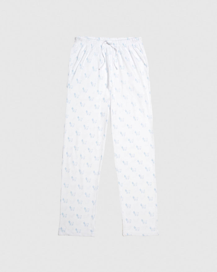 Front of white Heavenly Soft Pajamas#color_white