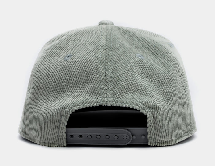 Las Vegas Raiders Corduroy Golfer Mens Hat (Grey)