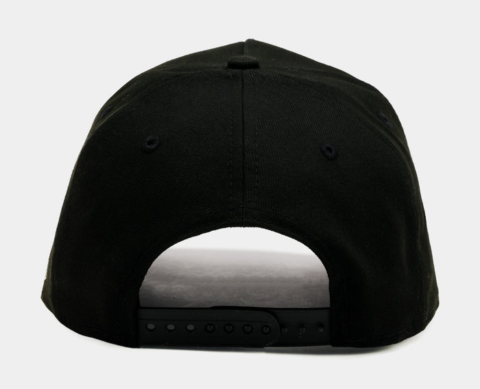Las Vegas Raiders Upside Down Logo 9Forty Snapback Mens Hat (Blue/White)