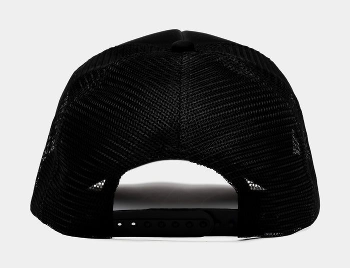 Leaf Trucker Mens Hat (Black)