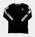 Legacy Long Sleeve Tee Grade School T-Shirt (Black)