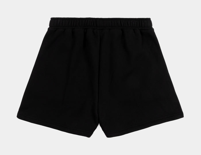 Leila Fleece Womens Shorts (Black)