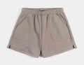 Leila Fleece Womens Shorts (Grey)