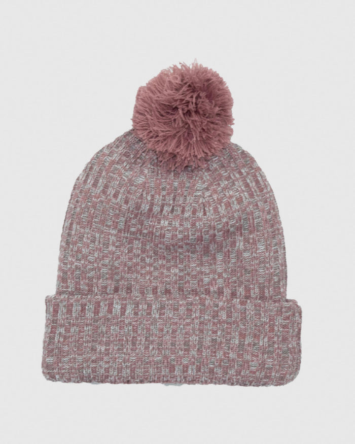 Back of crimson Tailgate Winter Hat#color_crimson