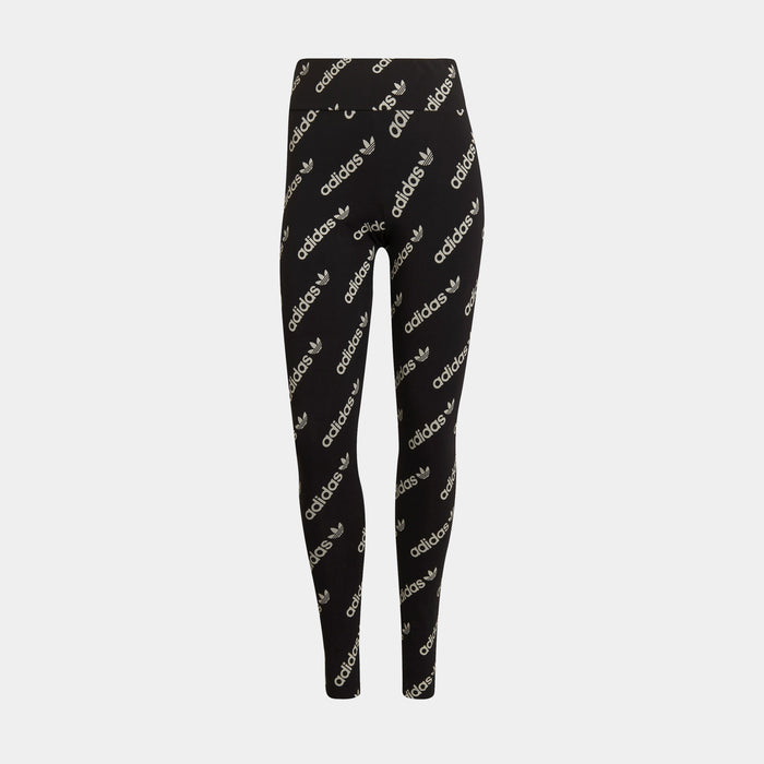 Logomania Leggings Womens Pants (Black)