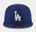 Los Angeles Dodgers 1988 World Series Wool Fitted Cap Mens Hat (Blue)