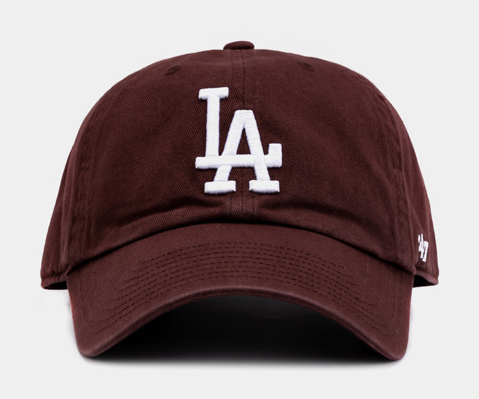Los Angeles Dodgers '47 Clean Up Mens Hat (Brown)