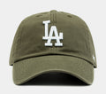 Los Angeles Dodgers '47 Clean Up Mens Hat (Olive)