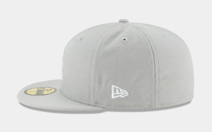 Los Angeles Dodgers 59FIFTY Fitted Cap Mens Hat (Grey)