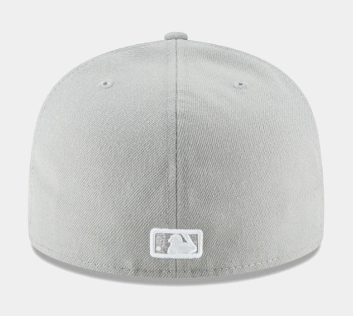 Los Angeles Dodgers 59FIFTY Fitted Cap Mens Hat (Grey)