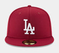 Los Angeles Dodgers 59Fifty Fitted Cap Mens Hat (Red)