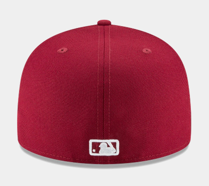 Los Angeles Dodgers 59Fifty Fitted Cap Mens Hat (Red)