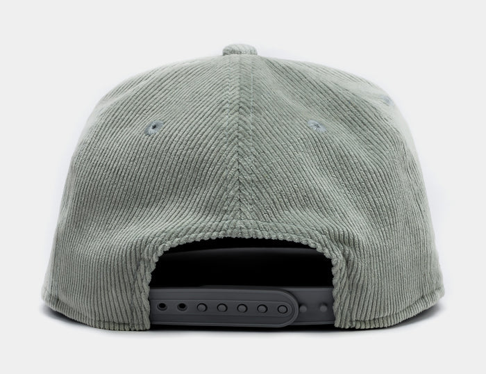 Los Angeles Dodgers Corduroy Golfer Mens Hat (Grey)