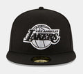 Los Angeles Lakers 59FIFTY Fitted Cap Mens Hat (Black)