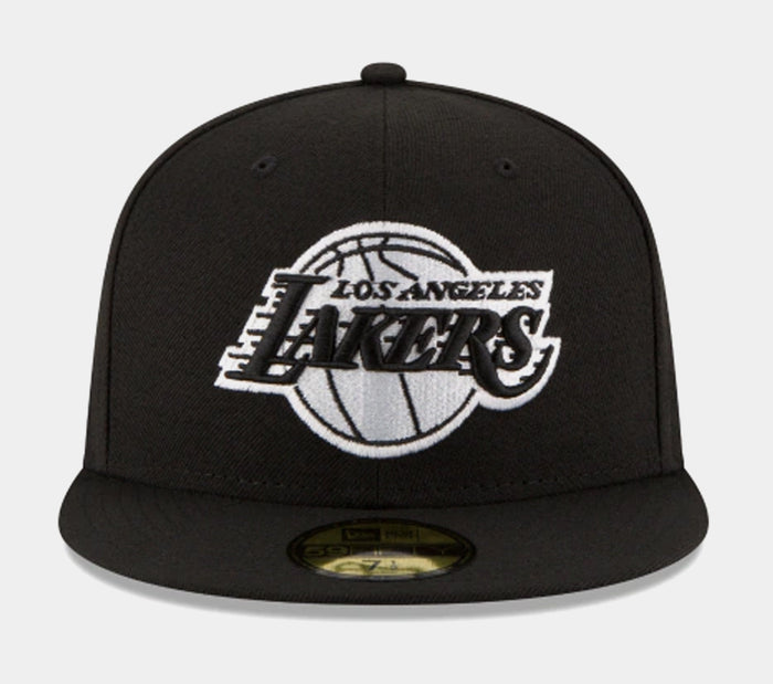Los Angeles Lakers 59FIFTY Fitted Cap Mens Hat (Black)