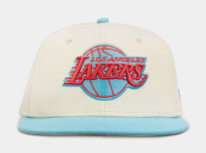 Los Angeles Lakers Colorpack 59Fifty Mens Fitted Hat (Blue/White)