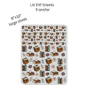 Mauve Books UV DTF SHEET