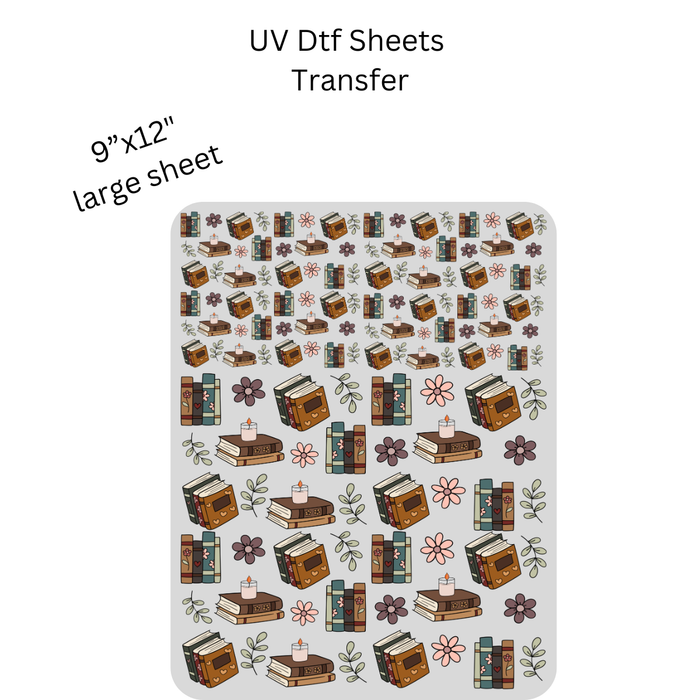 Mauve Books UV DTF SHEET
