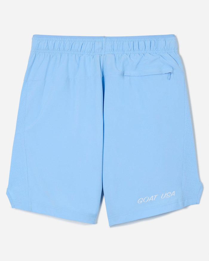 Back of carolina blue lined athletic shorts#color_carolina-blue