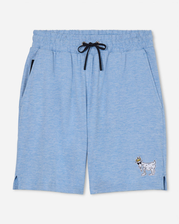 Front of carolina blue heather OG Men's Relaxed Shorts#color_carolina-blue-heather