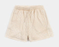 Monogram AOP Womens Shorts (Beige)