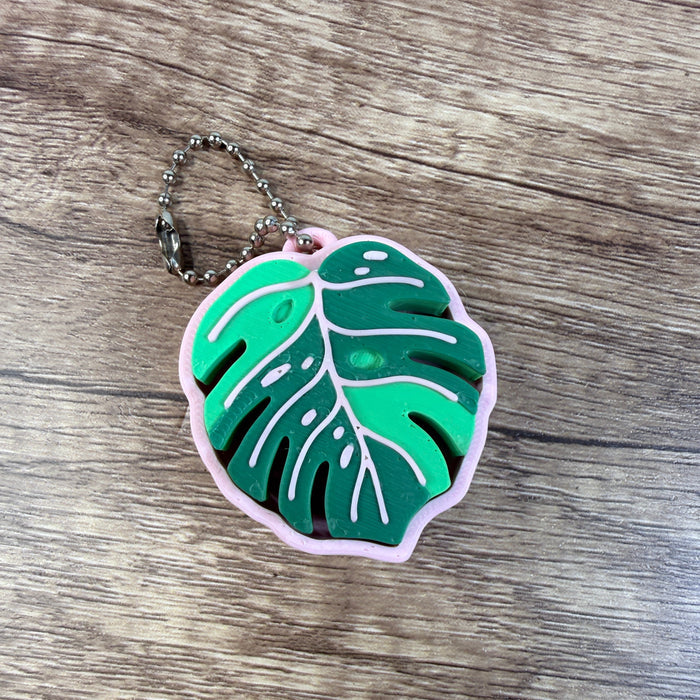 Monstera Fidget Clicker Pink - BUILD YOUR OWN
