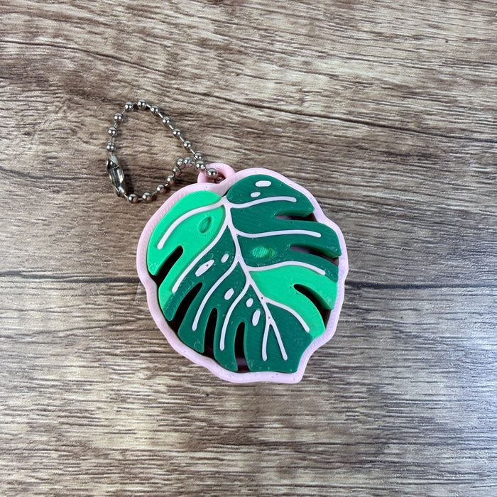 Monstera Fidget Clicker Pink - BUILD YOUR OWN