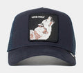 Moon Lover Trucker Mens Hat (Blue)