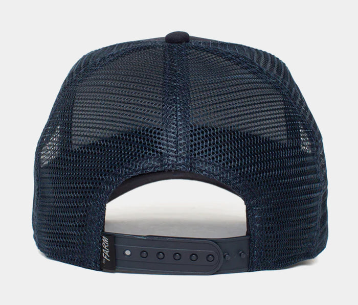 Moon Lover Trucker Mens Hat (Blue)